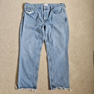 Agolde KYE MID RISE STRAIGHT CROP 32